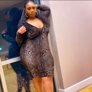 Leopard dress
